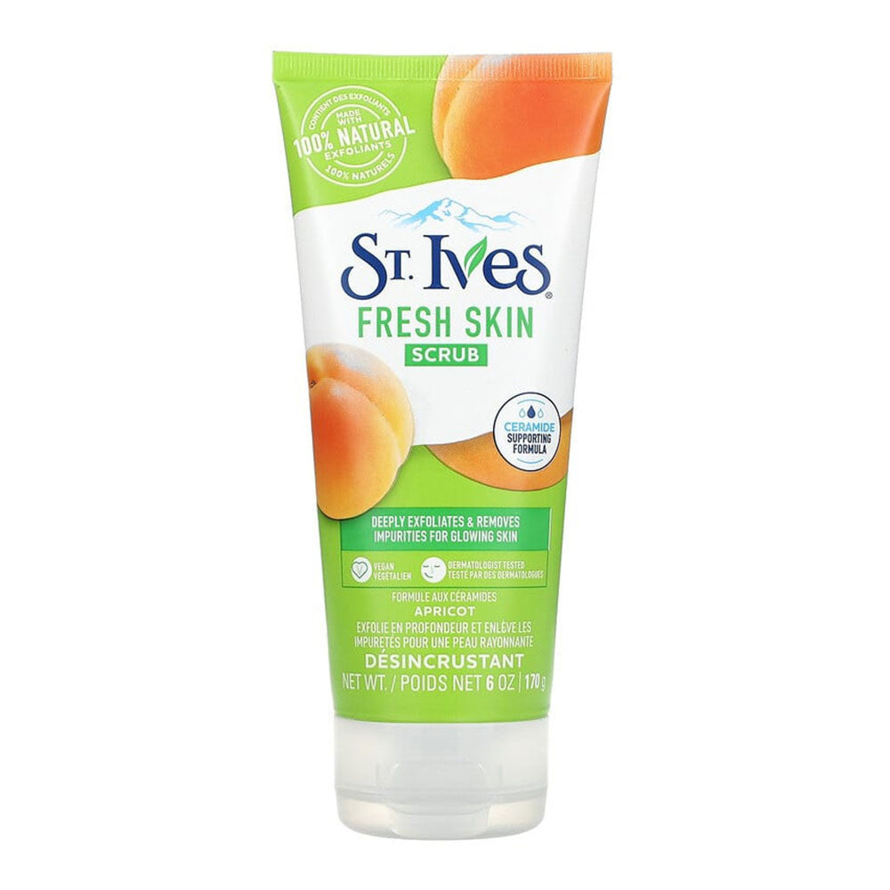 St. Ives, Swiss Formula, Invigorating Apricot Scrub, 6 Oz