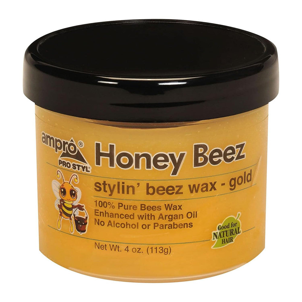 Ampro Pro Styl Honey Beez Wax for Hair, 4 Oz