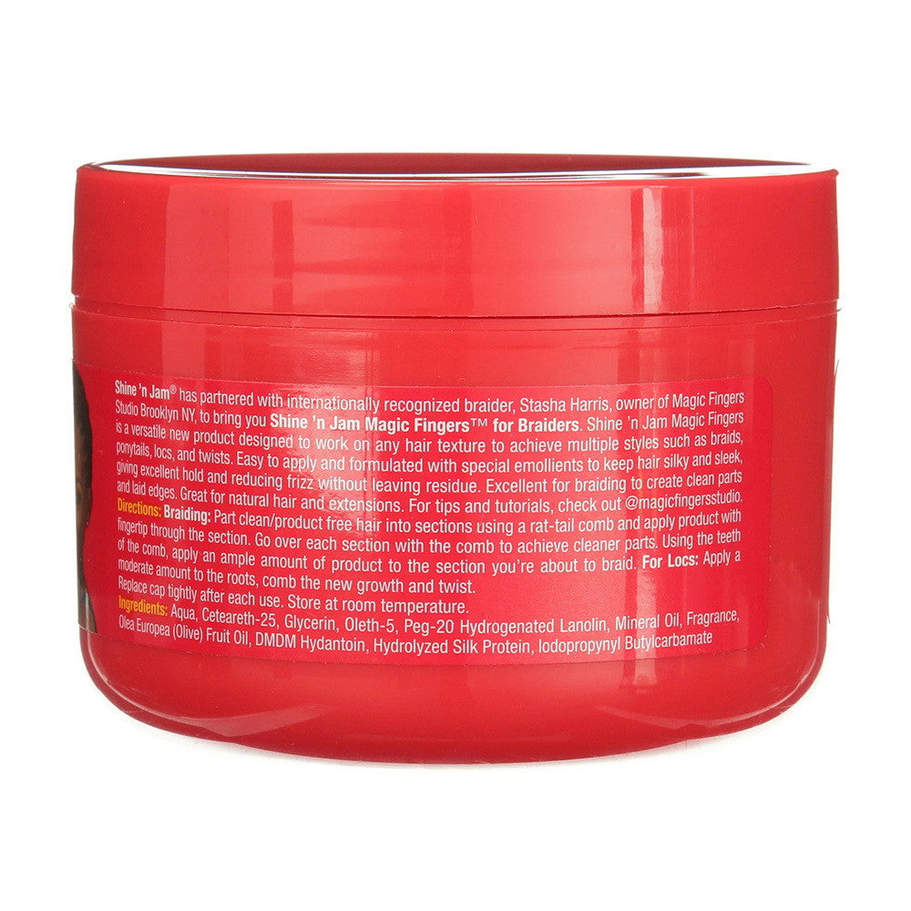 Shine N Jam Magic Fingers For Braiders, Extra Firm Hold, 8 Oz