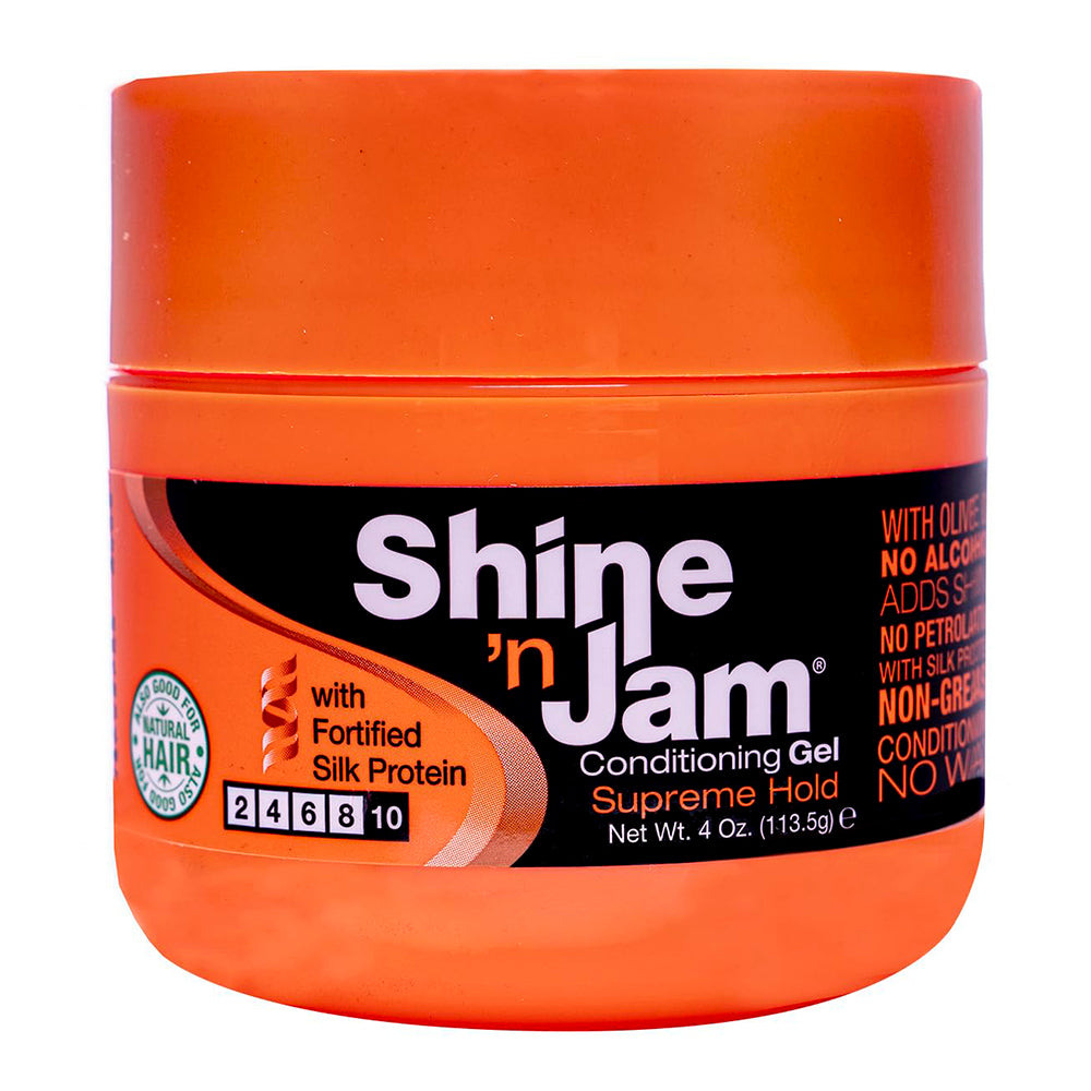 Ampro Shine N Jam Conditioning Gel Supreme Hold, 4 Oz