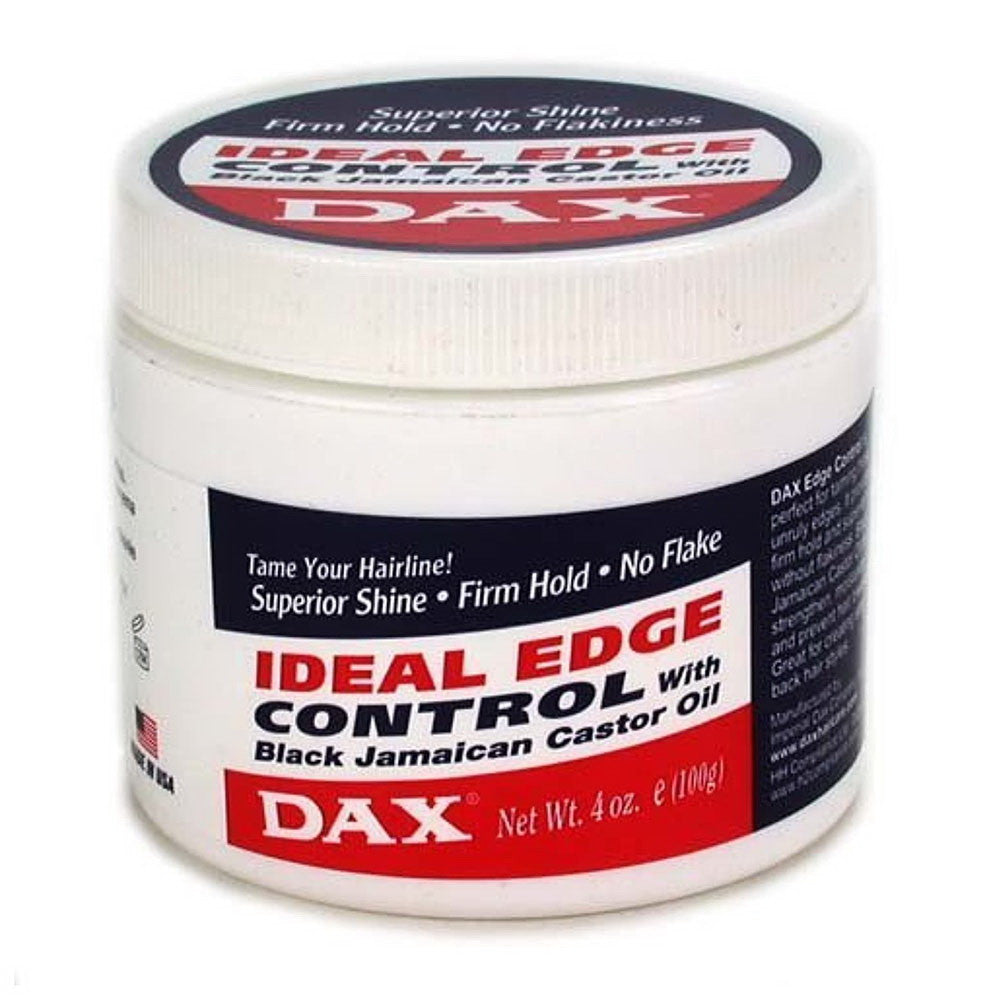 Dax Ideal Edge Control with Black Jamaican Castor Oil, 4 Oz
