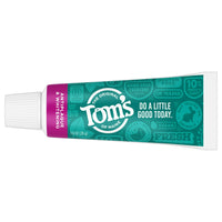 Toms Of Maine Natural Antiplaque And Whitening Toothpaste, Peppermint - 1 Oz