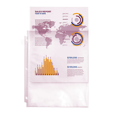 Avery Economy Clear Sheet Protectors, Top Load, 30 Ea