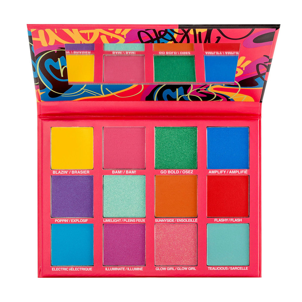 Black Radiance Brilliant Effects Eye Shadow Palette, Tribal Bright, 1 Ea