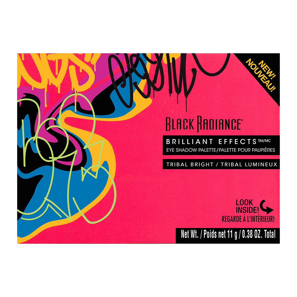 Black Radiance Brilliant Effects Eye Shadow Palette, Tribal Bright, 1 Ea
