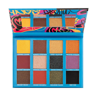 Black Radiance Brilliant Effects Eye Shadow Palette, Midnight Magic, 1 Ea