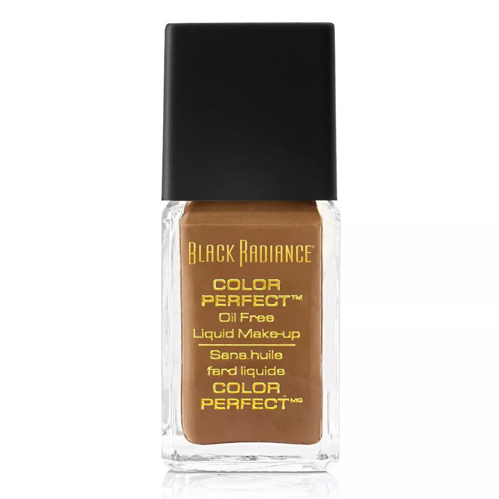 Black Radiance Color Perfect Oil Free Liquid Makeup Foundation, Rum Spice, 1.06 Oz