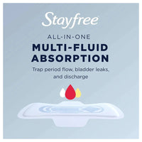 Stayfree Ultra Thin Overnight Pads with Wings, 14 ea