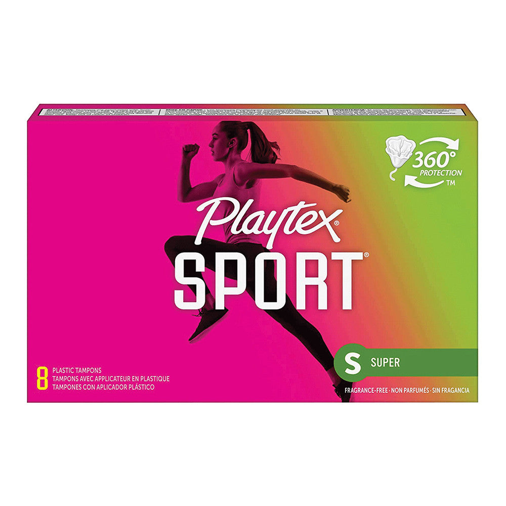 Playtex Tampons Sport Super, 8 Ea
