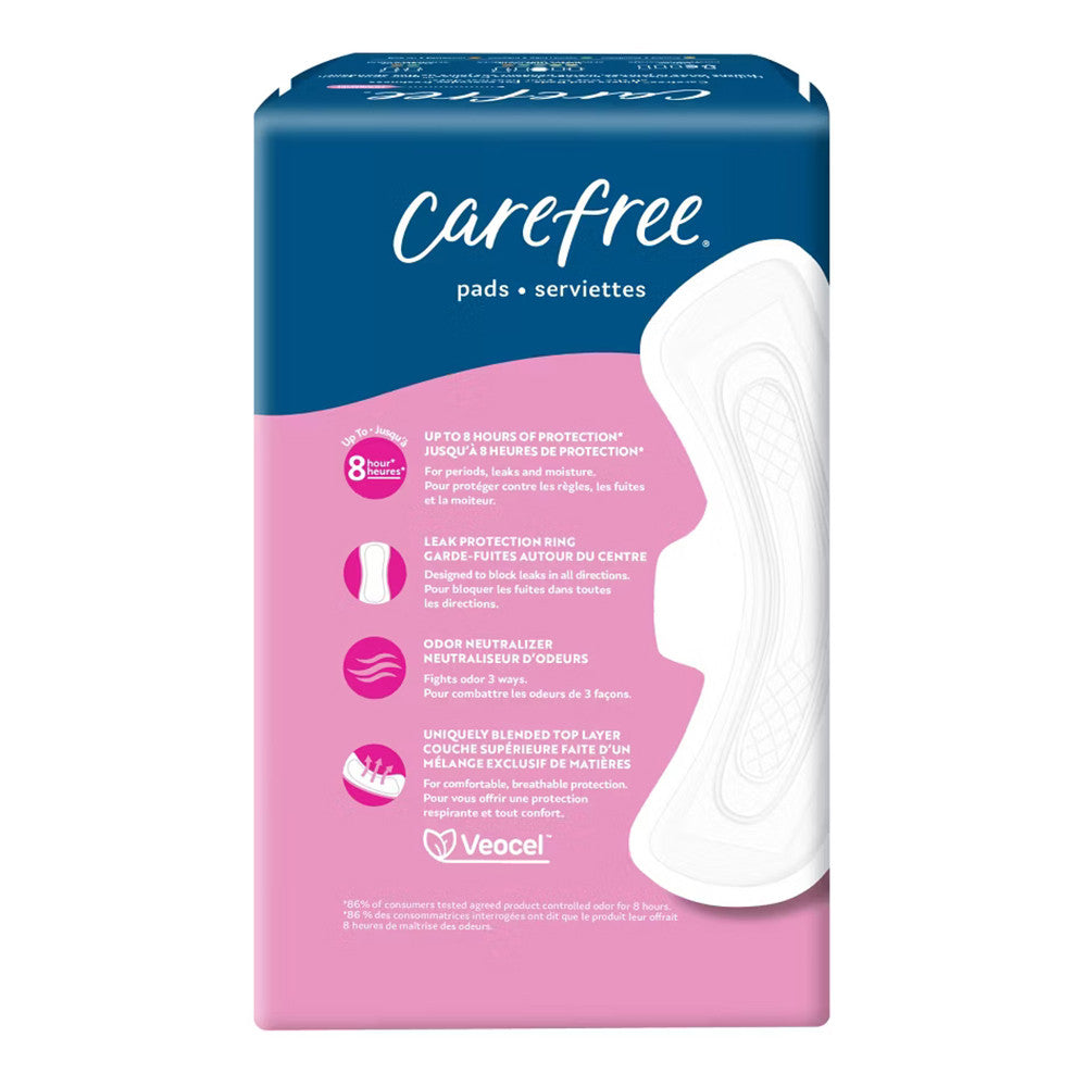 Carefree Ultra Thin Super/Long Pads with Wings, 28 Ea