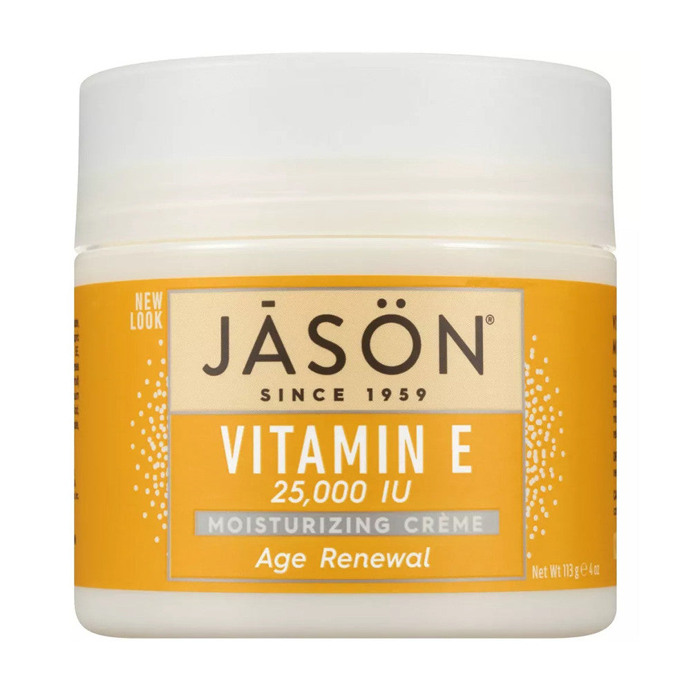 Jason Age Renewal Vitamin E 25,000 I.U Moisturizing Cream, 4 Oz