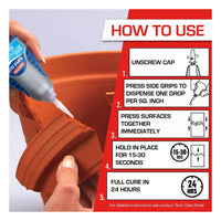 Loctite Super Glue Easy Squeeze Gel, 0.14 Oz