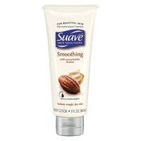 Suave Skin Solutions Smoothing with Coco Butter & Shea Body Lotion, 3 Oz