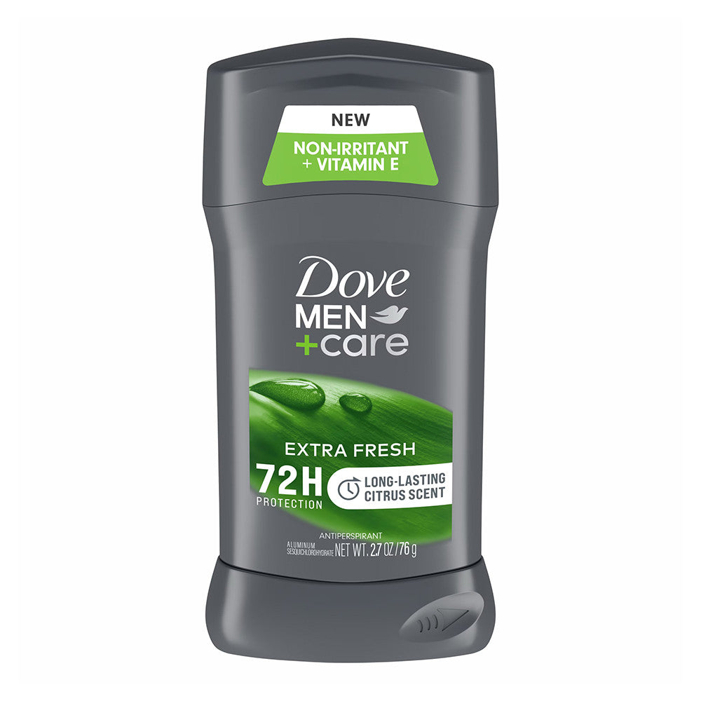 Dove Care Antiperspirant Deodorant Stick for Men, Extra Fresh, 2.7 Oz