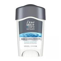 Dove Men Plus Care Clinical Protection Antiperspirant & Deodorant, Clean Comfort, 1.7 Oz