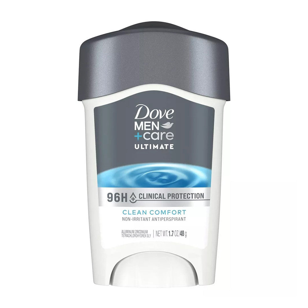 Dove Men Plus Care Clinical Protection Antiperspirant & Deodorant, Clean Comfort, 1.7 Oz