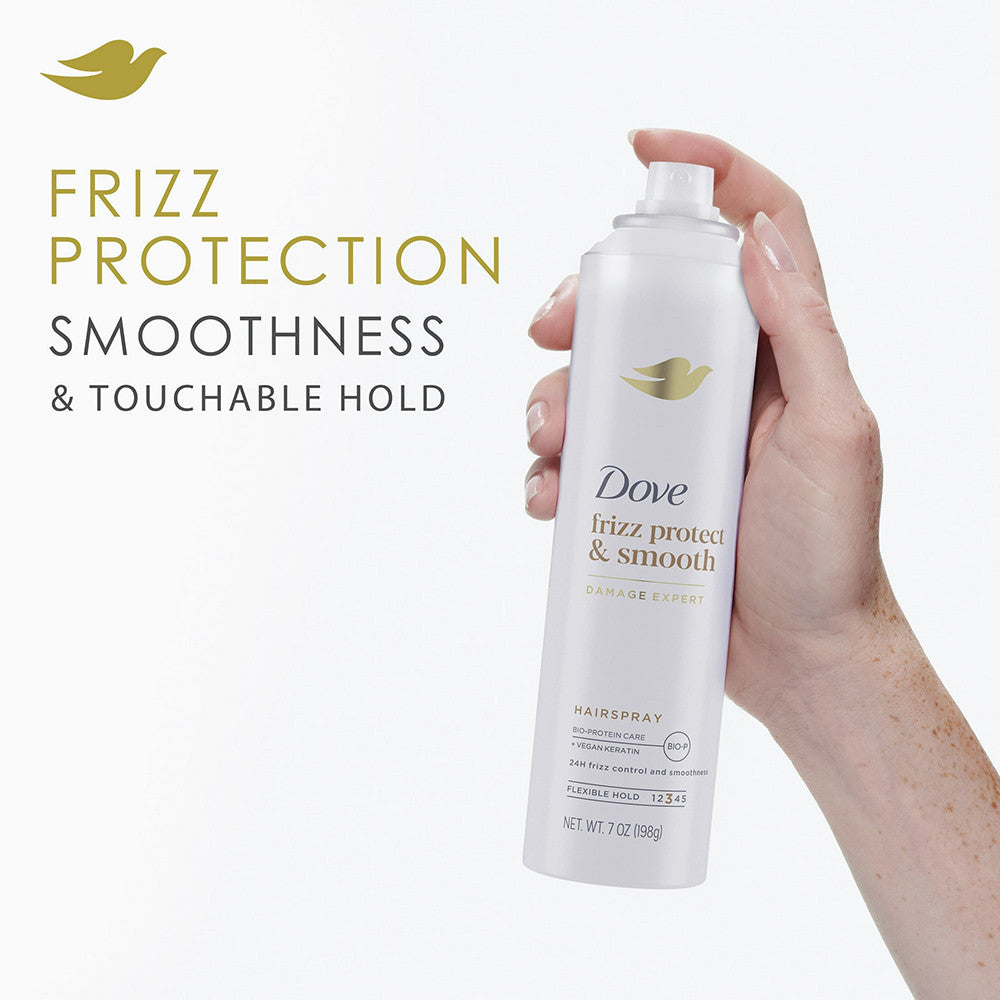 Dove Style Plus Care Strength And Shine Hairspray, Flexible Hold, 7 Oz
