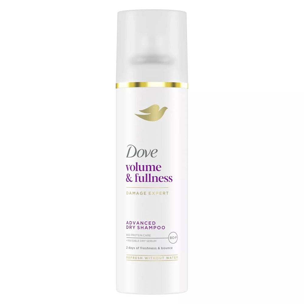 Dove Volume and Fullness Damage Expert Dry Shampoo with Bio Protein Care Dry Serum Refreshes and Revives Hair Between Washes 5Oz (141g)