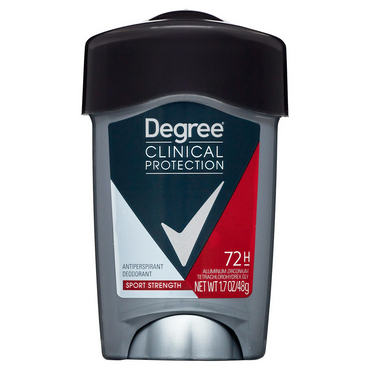 Degree Clinical Antiperspirant Deodorant For Men, Sport Strength, 1.7 Oz