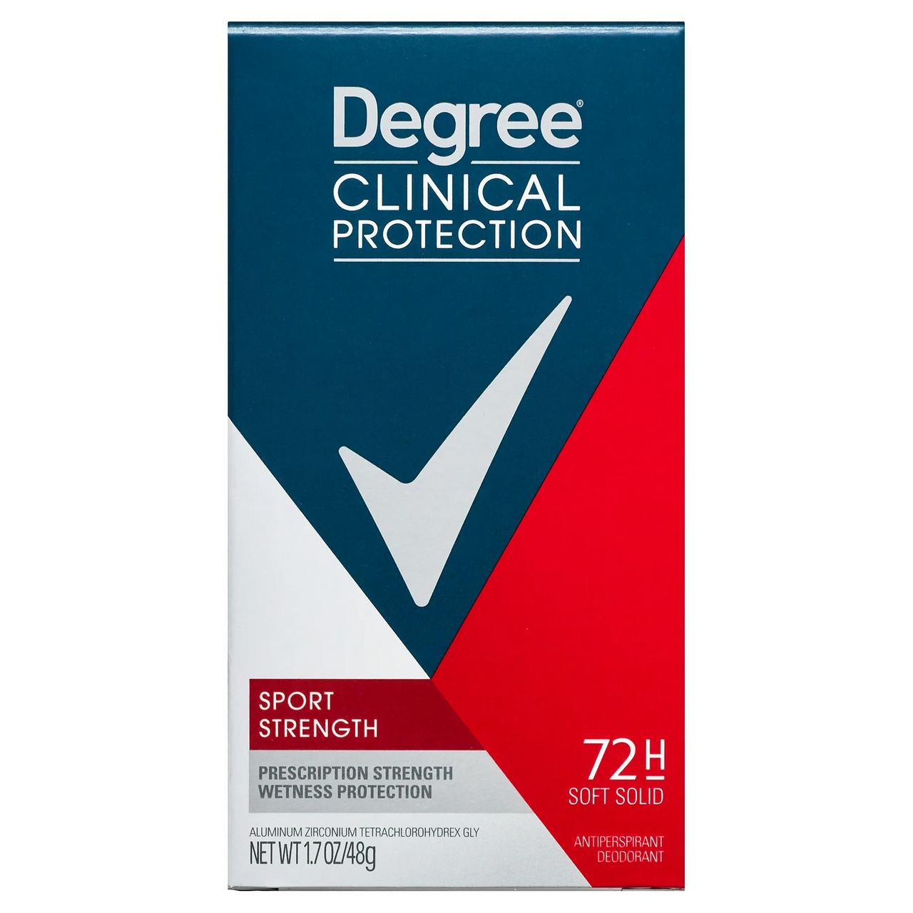 Degree Clinical Antiperspirant Deodorant For Men, Sport Strength, 1.7 Oz