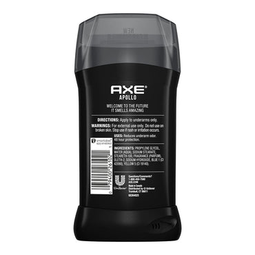 Axe Apollo All-Day Fresh Deodorant Stick, 3 Oz