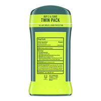 Degree Men Extreme Blast Antiperspirant And Deodorant Twin Pack, 2.7 Oz
