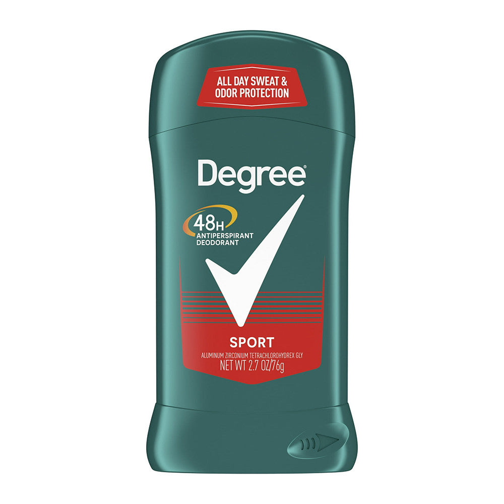 Degree Anti Perspirant Deodorant for Men, Dry Protection, Sport, 2.7 Oz