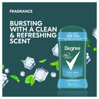 Degree Men Antiperspirant Deodorant Stick Cool Rush 2.7 Oz, 2 Ea