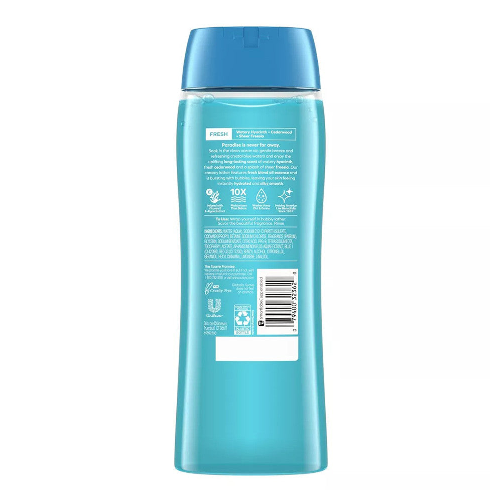 Suave Essentials Ocean Breeze Refreshing Body Wash, 18 Oz