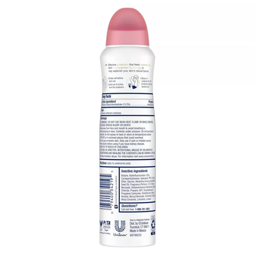 Dove Dry Spray 48-Hour Antiperspirant Deodorant Beauty Finish, 3.8 Oz