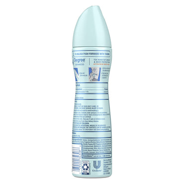 Degree Motionsense Anti-Perspirant Dry Spray, Shower Clean, Women - 3.8 Oz