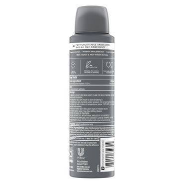 Dove Men Plus Care Clean Comfort 72-Hour Antiperspirant Deodorant Dry Spray, 3.8 Oz