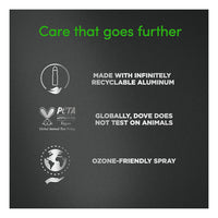 Dove Men Plus Care Extra Fresh 48 Hour Antiperspirant and Deodorant Dry Spray, 3.8 Oz