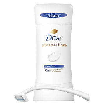 Dove Advanced Care Antiperspirant Deodorant Original Clean, 2.6 Oz