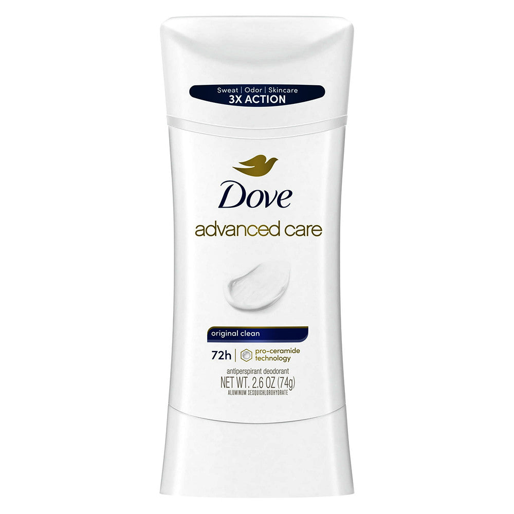 Dove Advanced Care Antiperspirant Deodorant Original Clean, 2.6 Oz