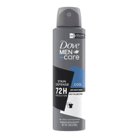 Dove Men And Care 72 Hour Stain Defense Dry Spray Antiperspirant And Deodorant, Cool, 3.8 Oz