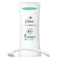 Dove Beauty Advanced Care Sheer Cool 72 Hour Invisible Antiperspirant And Deodorant, 2.6 Oz