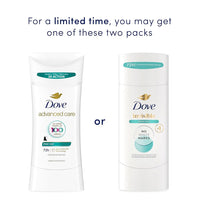 Dove Beauty Advanced Care Sheer Cool 72 Hour Invisible Antiperspirant And Deodorant, 2.6 Oz