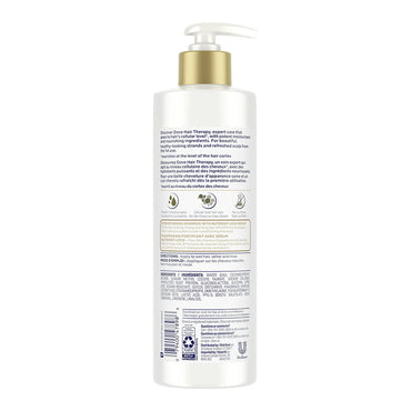 Dove Hair Therapy Breakage Remedy Hair Shampoo with Nutrient Lock Serum, 13.5 Oz