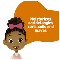 Dove Hair Love Kids Daily Nourishing Conditioner Curly Hair with Shea Butter and Coconut Oil, 17.5 Oz