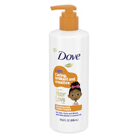 Dove Hair Love Kids Daily Nourishing Conditioner Curly Hair with Shea Butter and Coconut Oil, 17.5 Oz