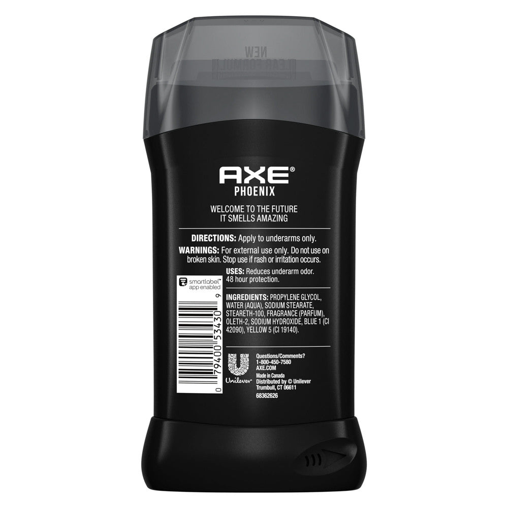 Axe Deodorant Stick For Men, Phoenix - 3 Oz