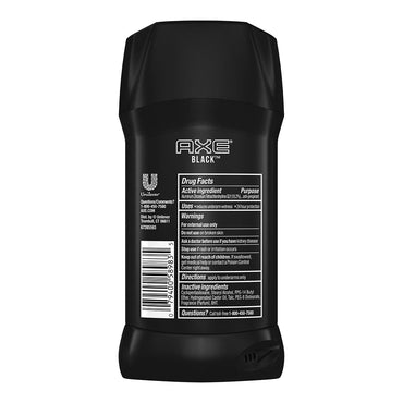 Axe Black All Day Dry Antiperspirant and Deodorant Stick, 2.7 Oz