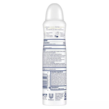 Dove Dry Spray Antiperspirant Invisible Sheer Fresh, 3.8 oz
