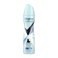 Degree Women Ultra Clear Dry Spray Black Plus White Pure Clean Antiperspirant Deodorant, 3.8 Oz