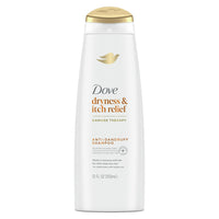 Dove Beauty DermaCare Anti Dandruff Shampoo for Scalp Dryness and Itch Relief, 12 Oz