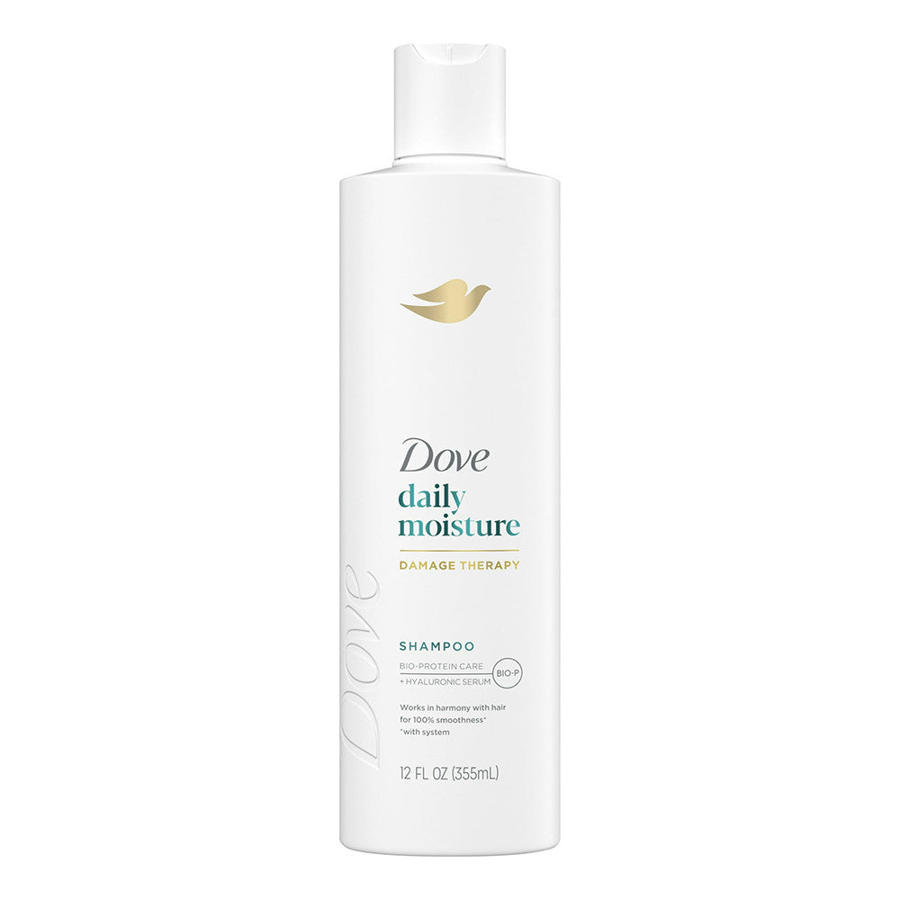 Dove Daily Moisture Therapy Shampoo For Dry Or Damaged Hair - 12 Oz