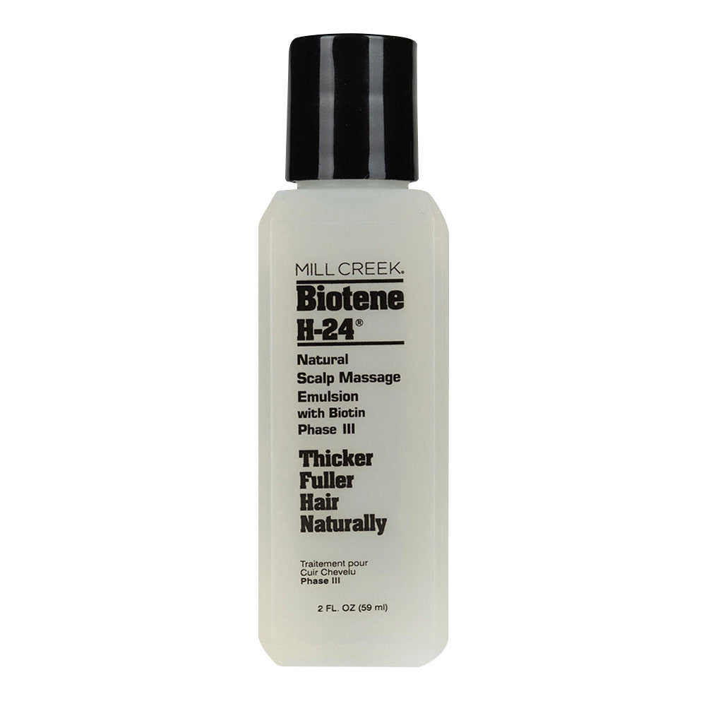 Mill Creek Botanicals Biotene H-24 Natural Scalp Massage Emulsion, 2 Oz