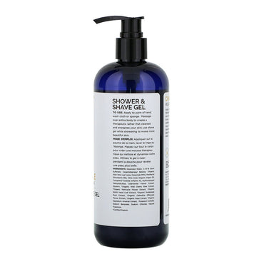 Mill Creek Botanicals Chamomile Shower and Shave Gel, 14 Oz