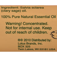 Natures Alchemy Clary Sage Pure Essential Oil - 0.5 Oz